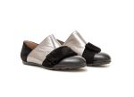 Δερμάτινα Flat Art 17FWΑ2 Black Silver