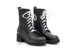 Δερμάτινα Μποτάκια Art 19FW45 Black