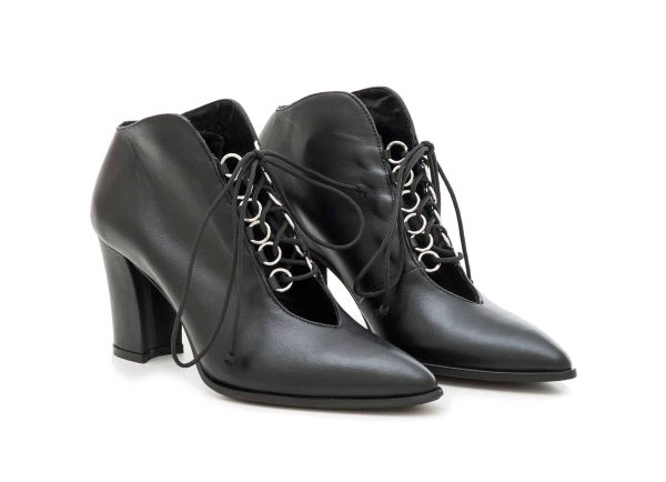Δερμάτινα Ankle boots Art 75 Black - ANKLE BOOTS FW20