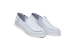 Δερμάτινα Μοκασίνια Art 1SS04 White