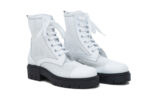 Δερμάτινα Μποτάκια Art 1SS12 White