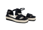 Δερμάτινα Flatforms Art 1SS94 Black
