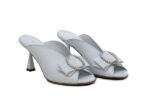 Δερμάτινα Mules Art 1SSV85 White