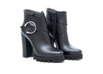 Δερμάτινα Μποτάκια Art 1fw105 Black
