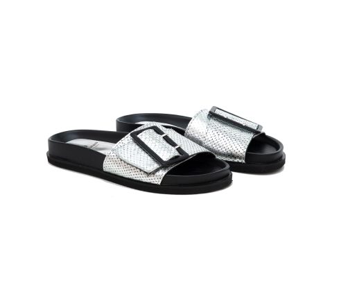 Δερμάτινα Πέδιλα Flat Art 2SS303