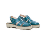 Δερμάτινα Πέδιλα Flatforms Art 3SS33