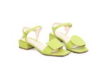 Leather Low Heeled Sandals Art 4SS15