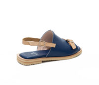 Leather Low Heeled Sandals Art 4SS204 - Image 3
