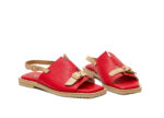 Leather Low Heeled Sandals Art 4SS204