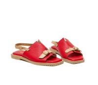 Leather Low Heeled Sandals Art 4SS204