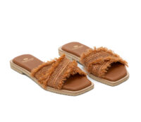 Leather Low Heeled Sandals Art 4SS205