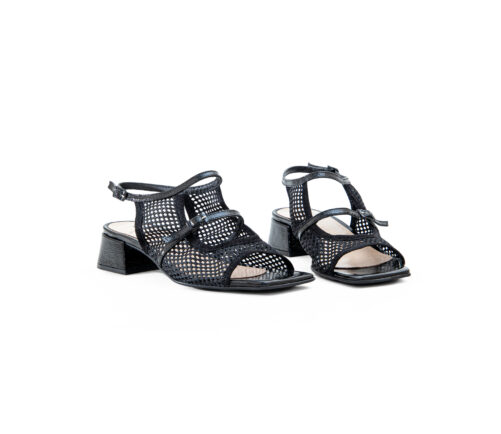 Leather Low Heeled Sandals Art 4SS26