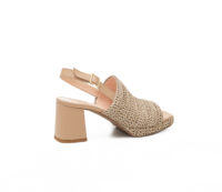 Leather Heeled Sandals Art 4SS52 - Image 4