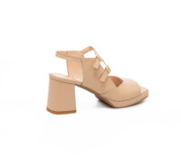 Leather Heeled Sandals Art 4SS64 - Image 3