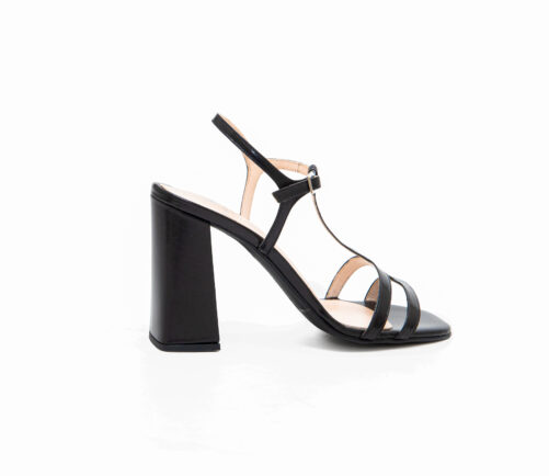 Leather Heeled Sandals Art 4SS84 - Image 3