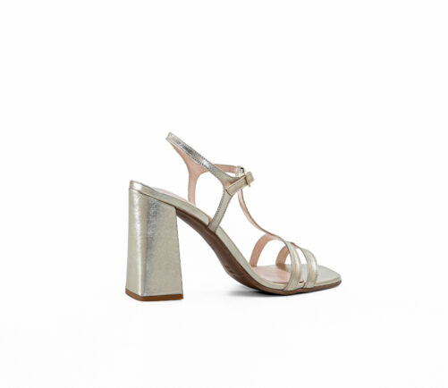 Leather Heeled Sandals Art 4SS84 - Image 4