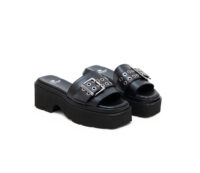 Leather Flatforms Sandals Art 4SS14