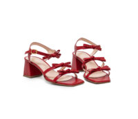 Leather Heeled Sandals Art 4SS59 - Image 4