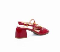Leather Heeled Sandals Art 4SS60 - Image 6