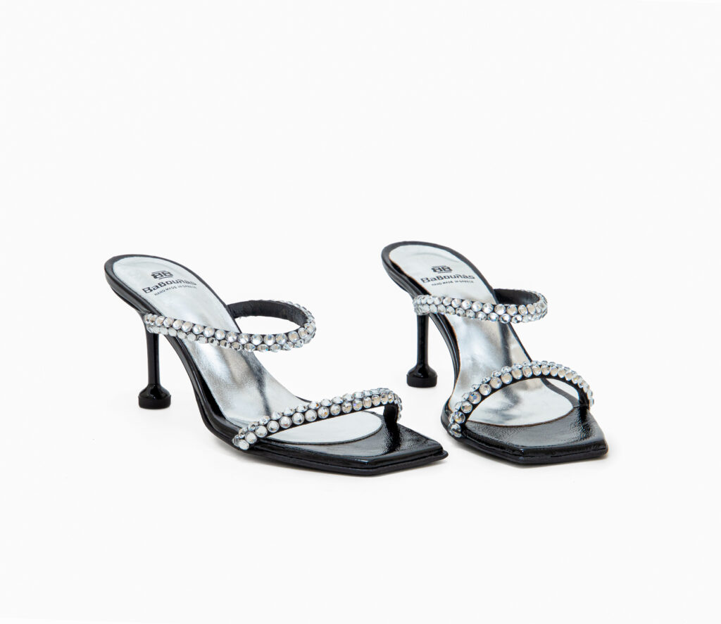 Leather Mules Art 4SS81 - HEELED SANDALS SS24
