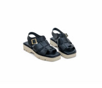 Leather Flatforms Sandals Art 4SS38
