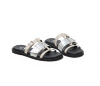 Leather Low Heeled Sandals Art 4SS113