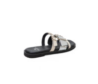 Leather Low Heeled Sandals Art 4SS113 - Image 2