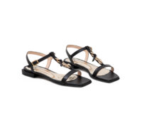 Leather Low Heeled Sandals Art 4SSP15 - Image 3