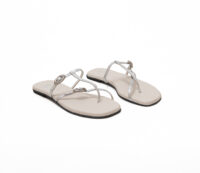 Leather Low Heeled Sandals Art 4SS206