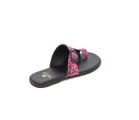 Leather Low Heeled Sandals Art 4SS208 - Image 2