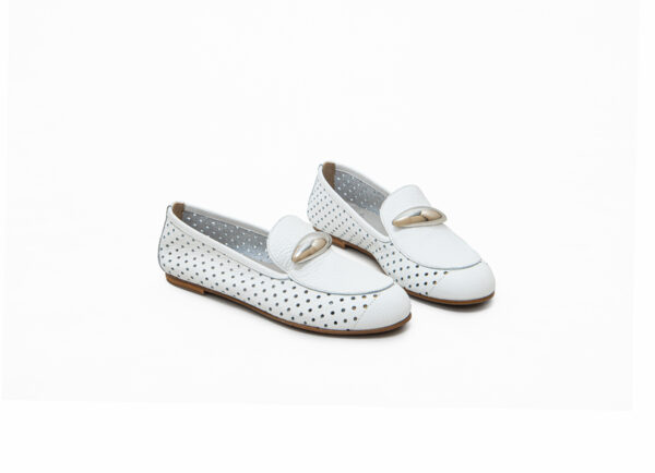 Leather Loafers Art 5SS03 - FLAT