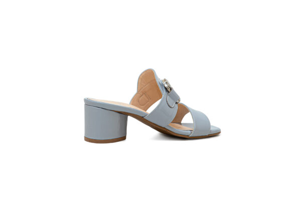 Leather Mules Art 5SS44 - HEELED SANDALS