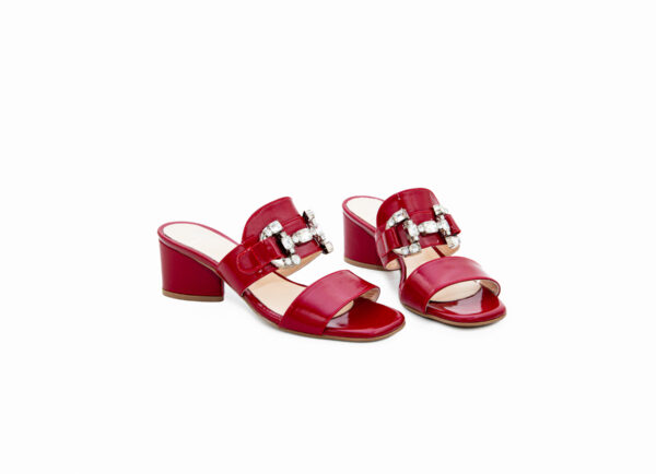 Δερμάτινα mules art 5ss44