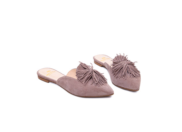 Δερμάτινα mules art 5ss04