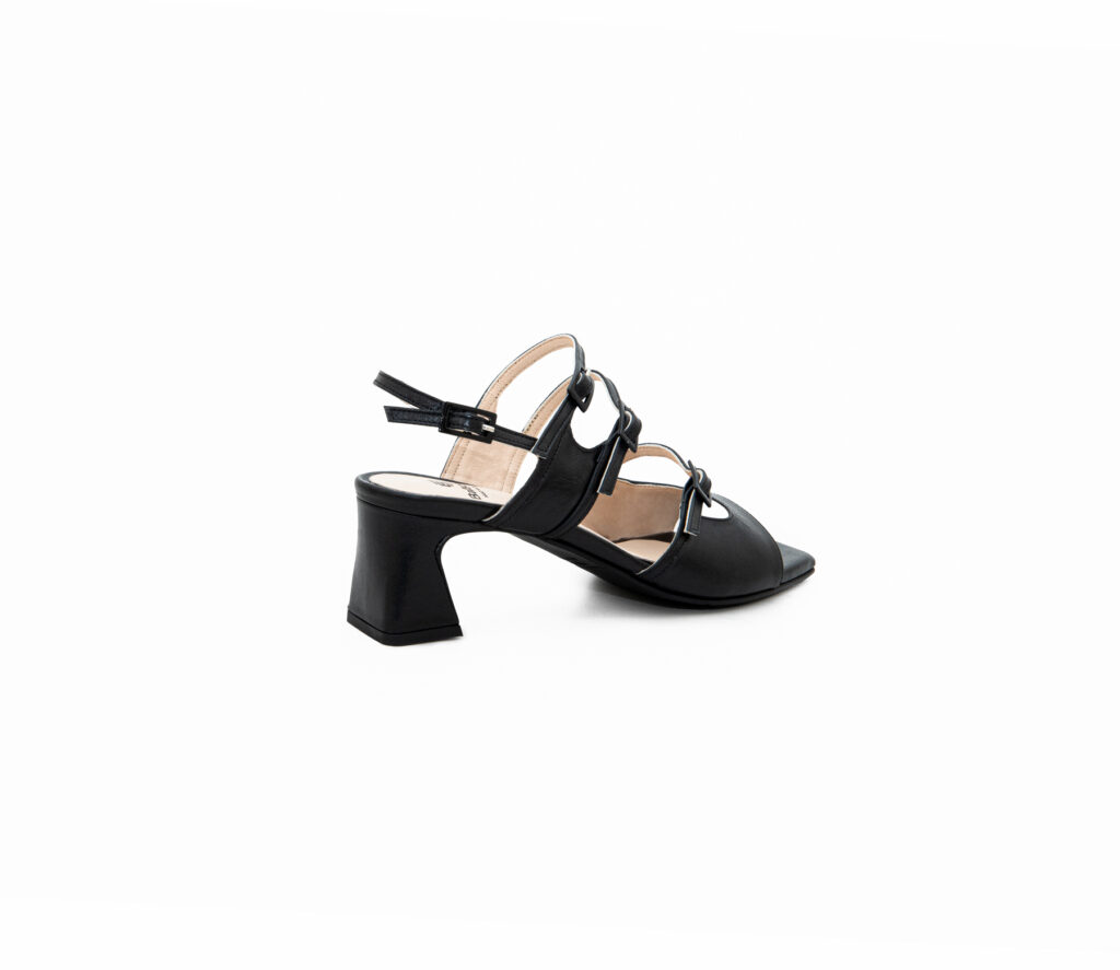 Leather Heeled Sandals Art 5SS72 - NEW ARRIVALS SPRING/SUMMER