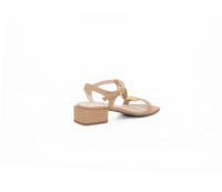 Leather Low Heeled Sandals Art 5SS31 - Image 2