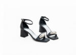 Leather Heeled Sandals Art 5SS45
