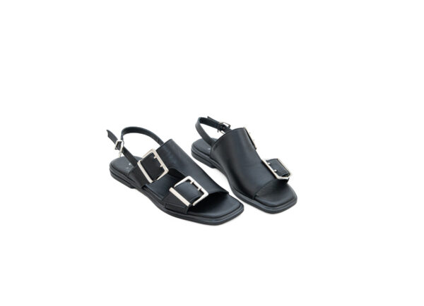 Δερμάτινα Πέδιλα Art 5SS16 - FLAT
