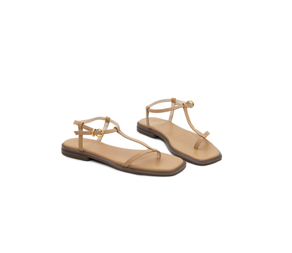 Leather Low Heeled Sandals Art 5SS203 - NEW ARRIVALS SPRING/SUMMER