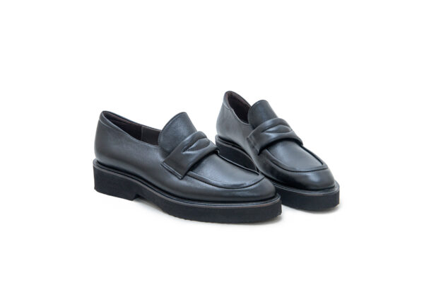 Δερμάτινα loafers art 5fw19 black, 35