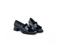 Δερμάτινα loafers art 5fw21 black glossy, 35