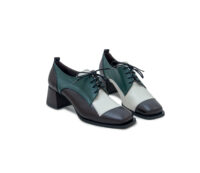 Δερμάτινα Δετά art 5fw49 brown green & of white, 35