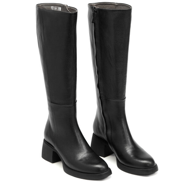 Δερμάτινες Μπότες art 5fwv27 black, 35