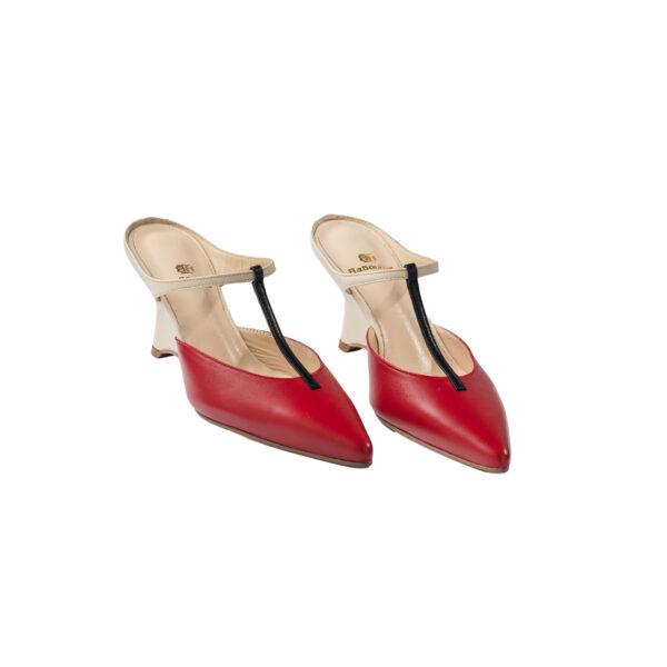 Δερμάτινα mules art 6ss86