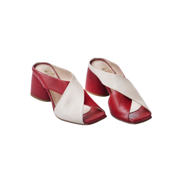 Δερμάτινα mules art 6ss71
