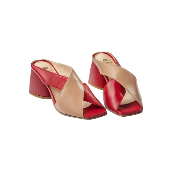 Δερμάτινα mules art 6ss71