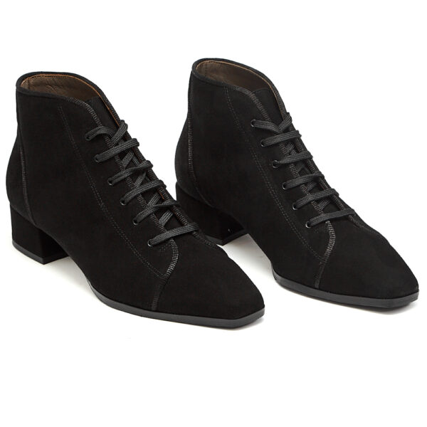 Δερμάτινα Μποτάκια art 6fw23 black
