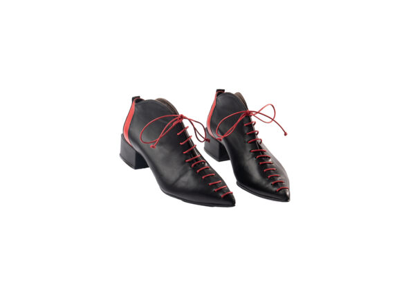 Δερμάτινα ankle boots art 6fw26
