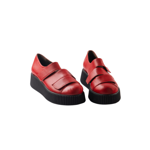 Δερμάτινα flatforms art 6fw35