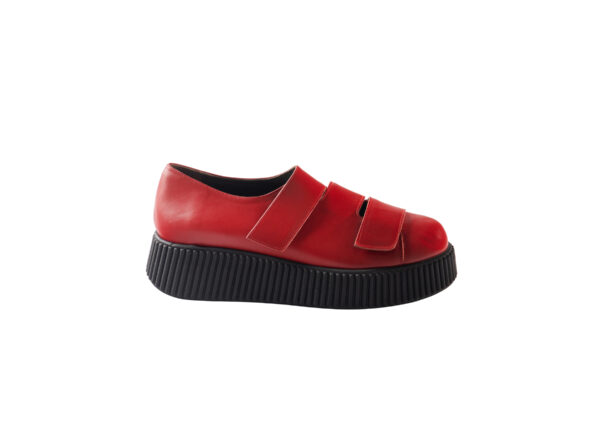 Δερμάτινα flatforms art 6fw35